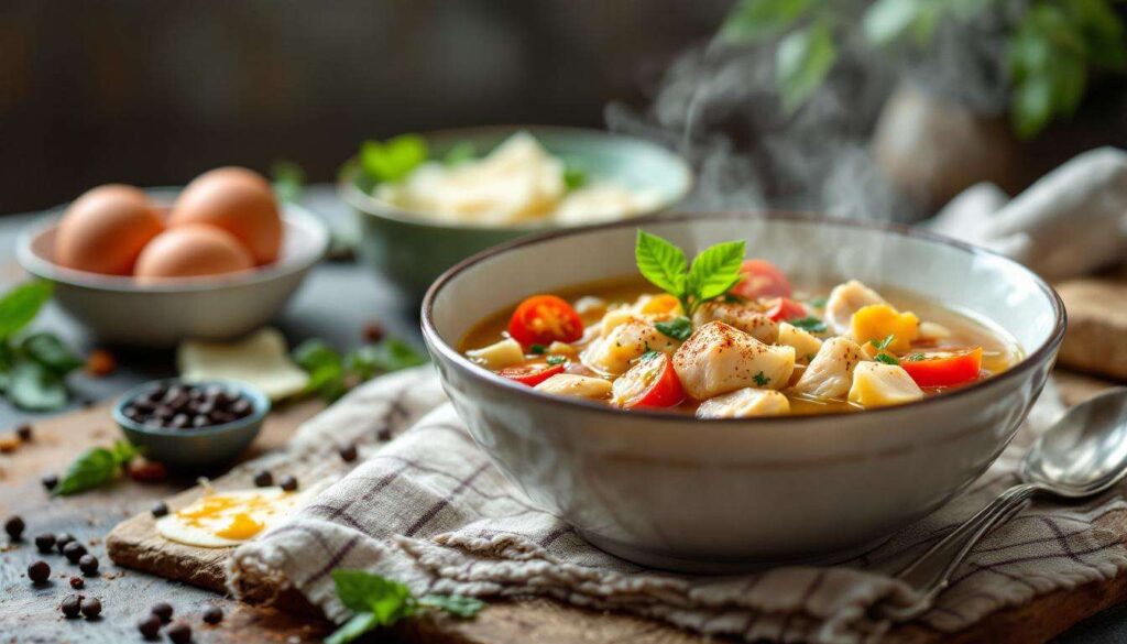 Das beste Gericht der Welt ist eine Hühnersuppe: Günther Overkamps Rezept für Vori Vori