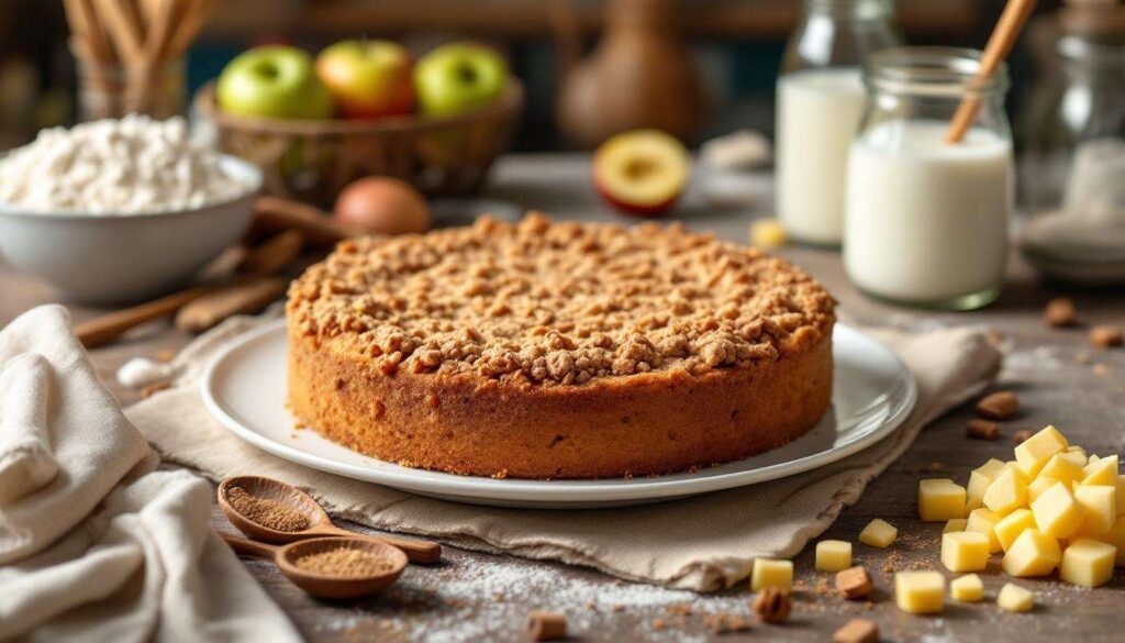 Apfelkuchen mit Zimtstreusel – so saftig wie bei Oma, aber noch einfacher