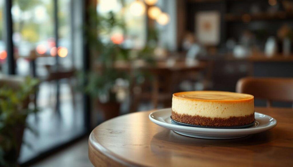 Der Käsekuchen der Chefin in diesem Café ist eine klare Empfehlung