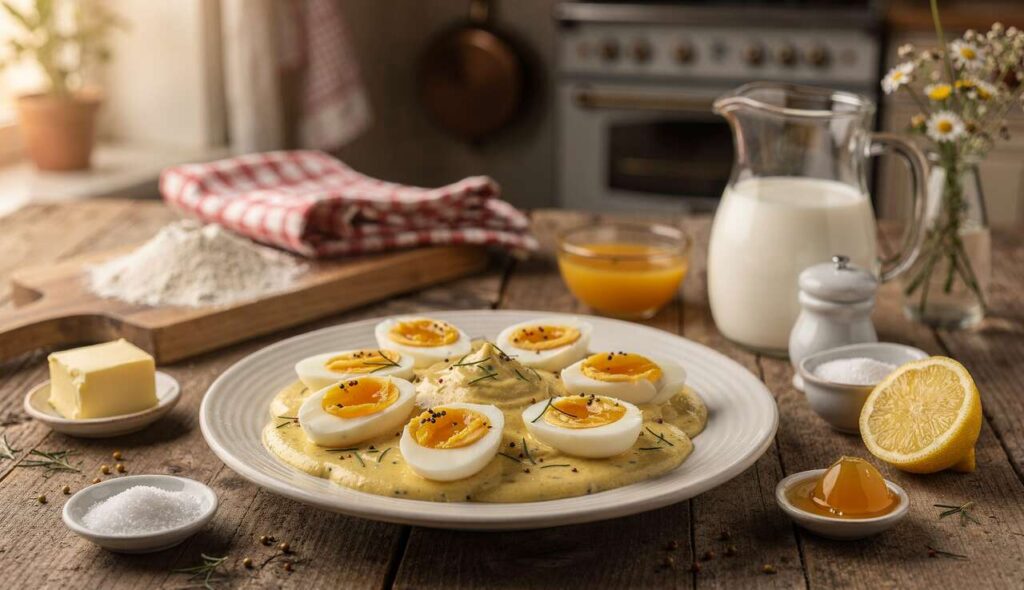 Eier in Senfsoße nach Omas Rezept: einfach, günstig und voller Kindheitserinnerungen