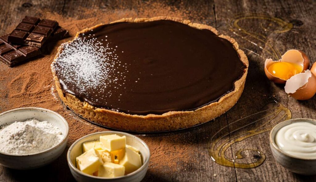 Französische Schokoladen-Tarte: so cremig, dass du nie wieder eine andere willst