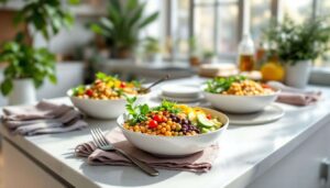 Protein-Küche 2026: 3 sättigende Bowl-Rezepte mit Hülsenfrüchten — schnell, günstig und gesund
