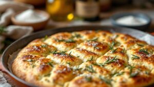 Focaccia in der Pfanne ohne Hefe: In nur 10 Minuten fertig und herrlich knusprig