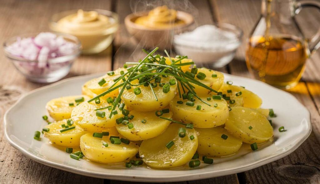 Omas Kartoffelsalat: Die geheime Zutat, die ihn seit Generationen unverwechselbar macht