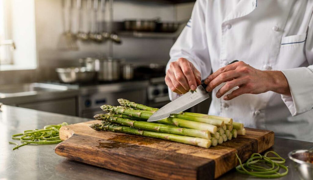 Spargel richtig schälen: Die meisten machen es falsch, sagen Köche aus der Sterneküche