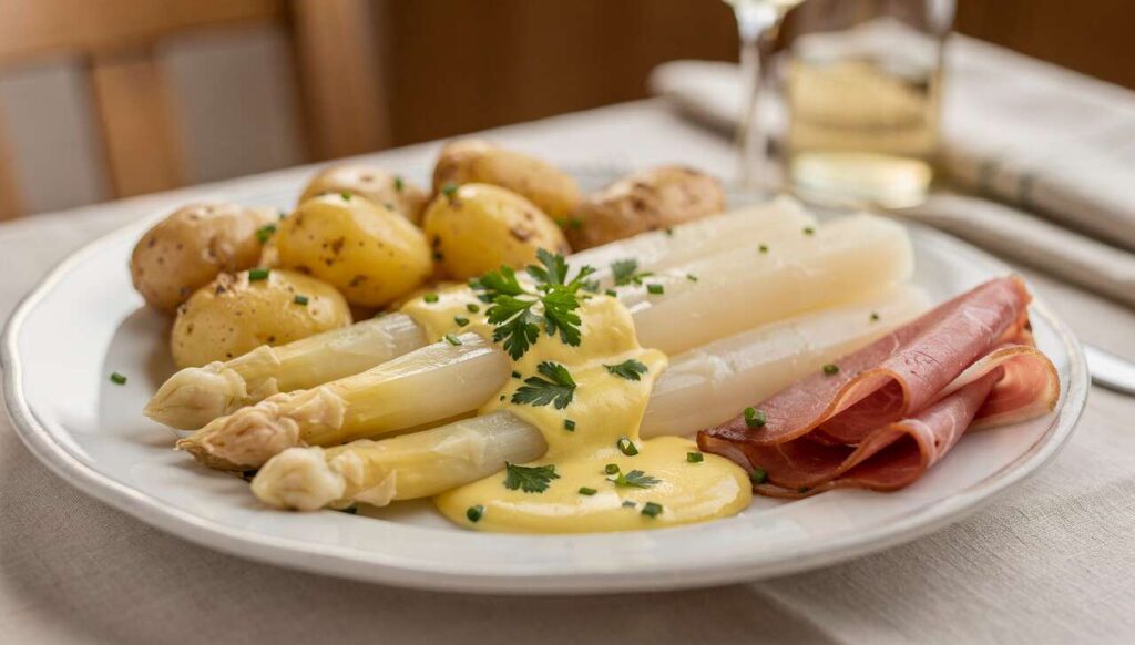 Warum das erste Spargelgericht der Saison in Baden so anders schmeckt als im Norden!