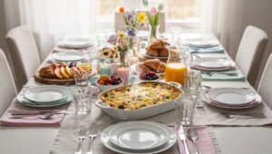 Osterbrunch 2026: Dieser herzhafte Auflauf gelingt auch für zehn Gäste ohne Stress