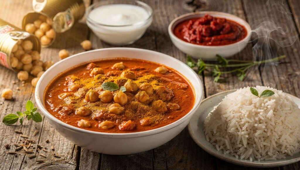 DGE rät zu mehr Hülsenfrüchten: Dieses schnelle Kichererbsen-Curry setzt es direkt um